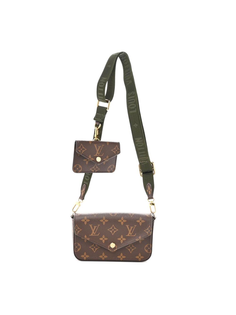 Louis Vuitton Felicie Strap & Go Kaki #284880L13B
